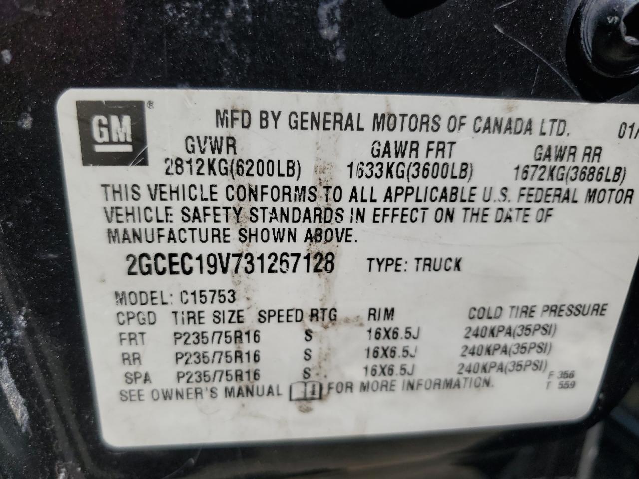 2003 CHEVROLET Silverado