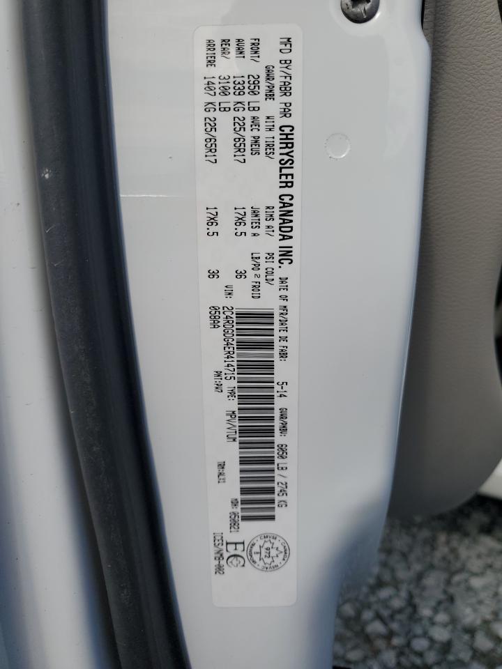 2014 DODGE GRAND CARAVAN