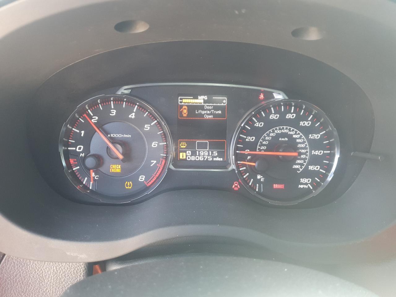 2018 SUBARU WRX