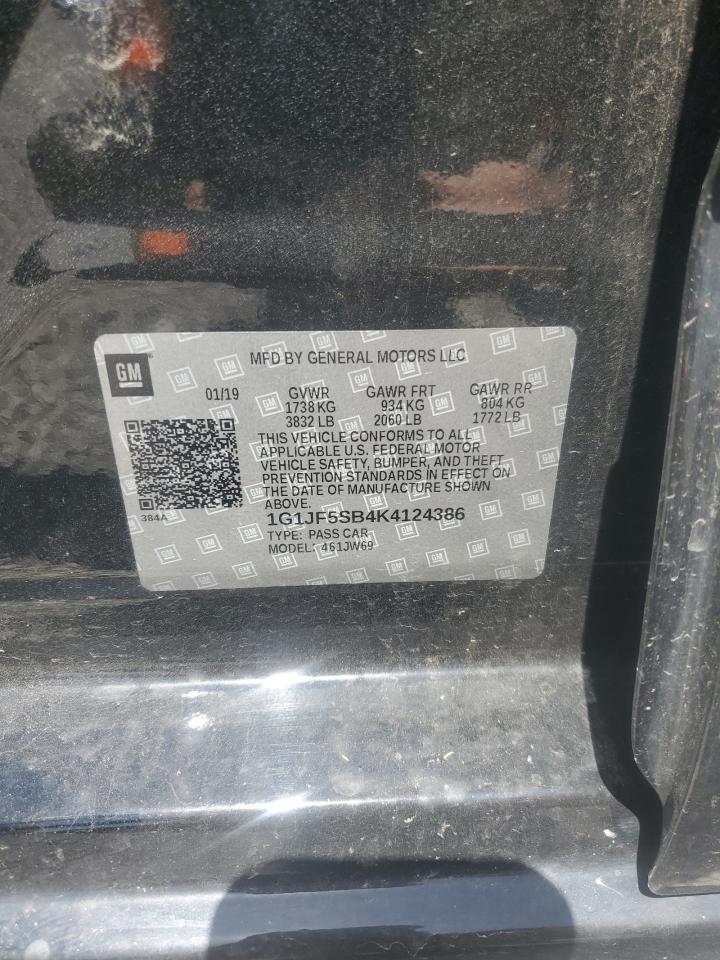 2019 CHEVROLET SONIC