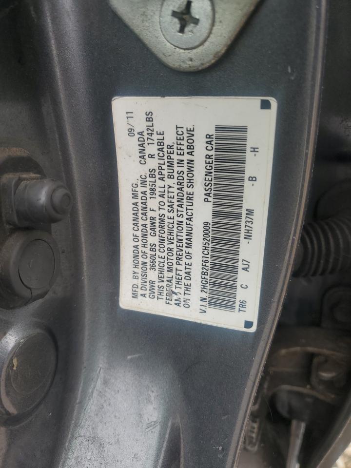 2012 HONDA CIVIC