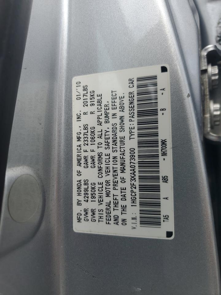 2010 HONDA ACCORD