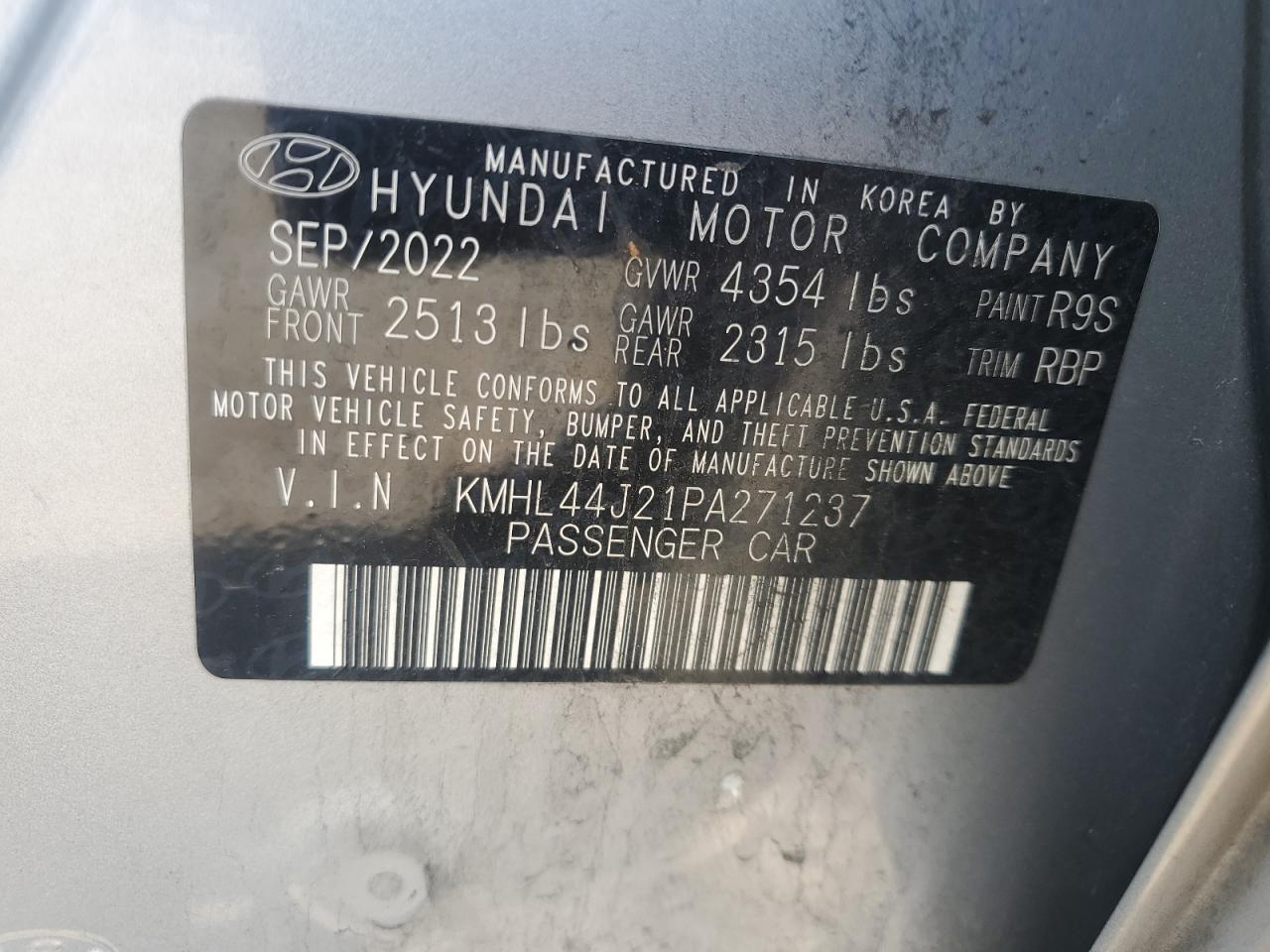 2023 HYUNDAI SONATA