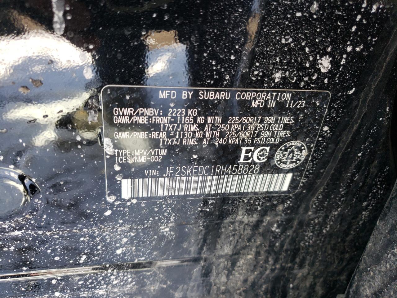 2024 SUBARU FORESTER