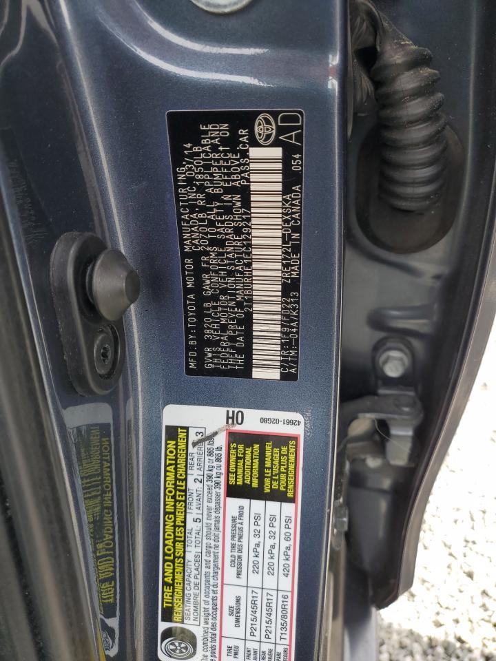 2014 TOYOTA COROLLA