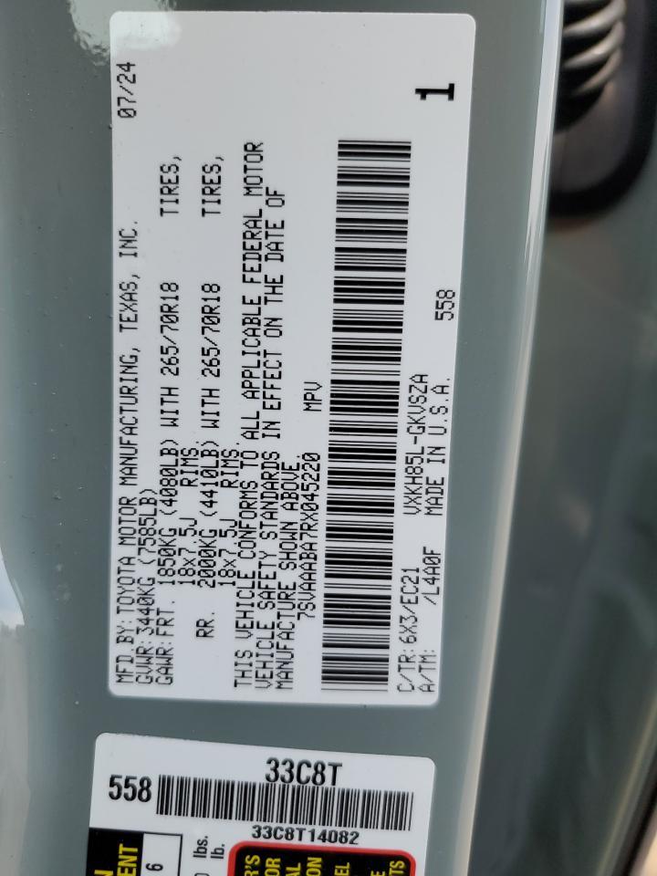 2024 TOYOTA Sequoia