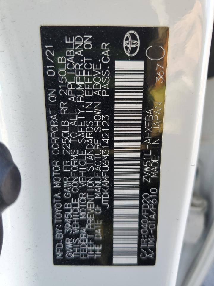 2021 TOYOTA PRIUS