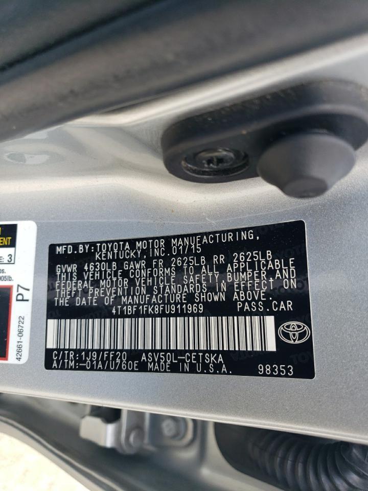 2015 TOYOTA CAMRY