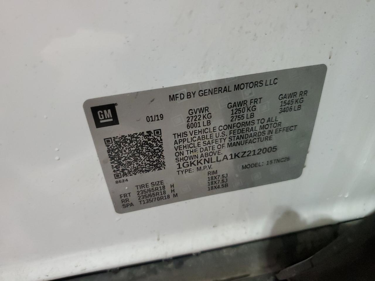 2019 GMC ACADIA