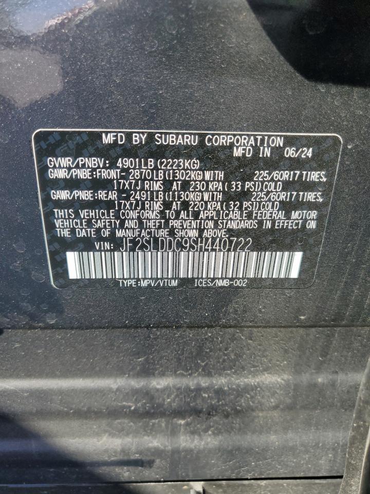 2025 SUBARU FORESTER