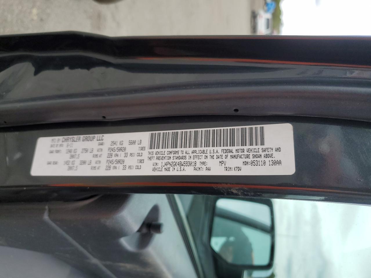2011 JEEP Liberty