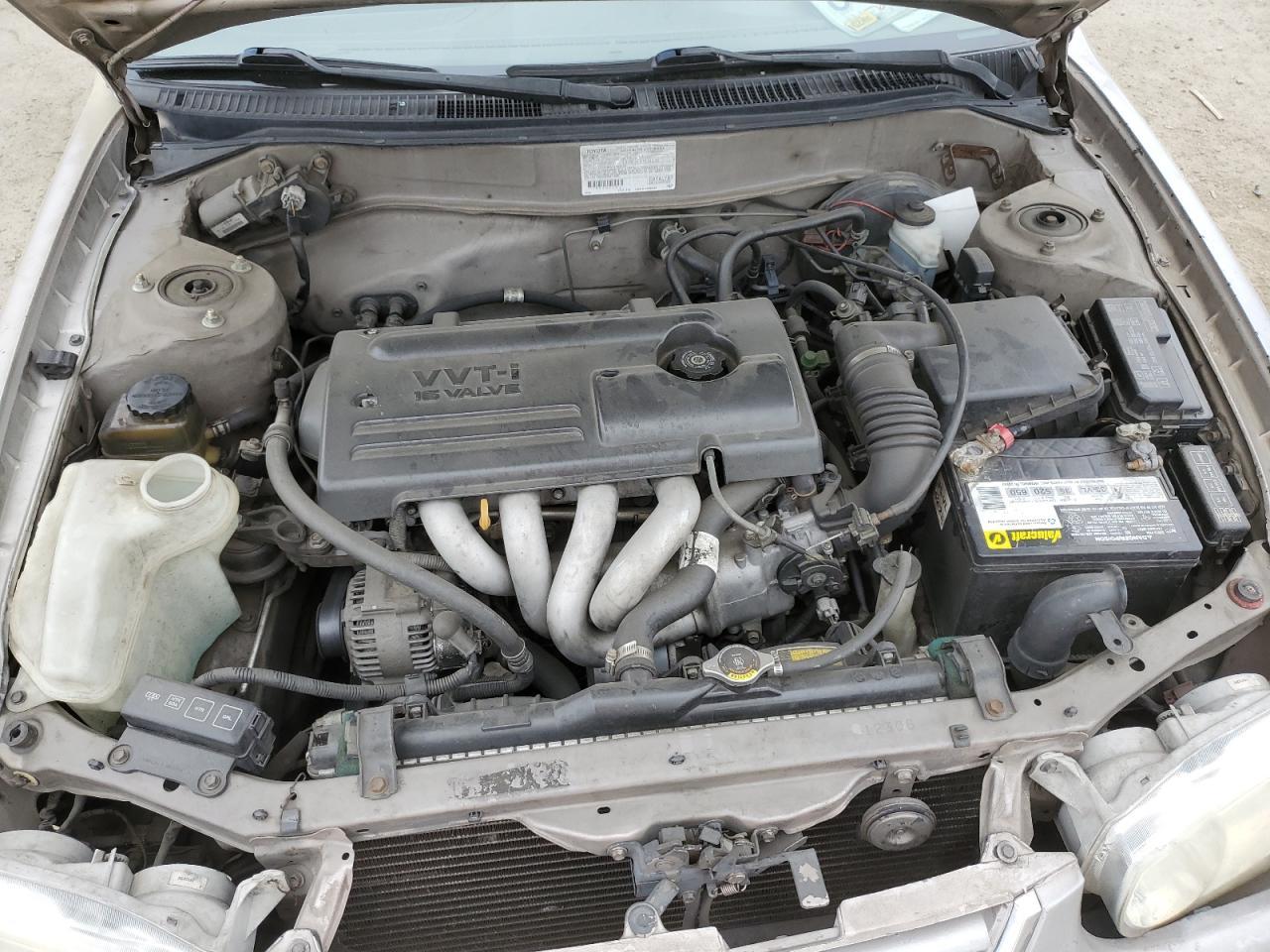 2001 TOYOTA COROLLA
