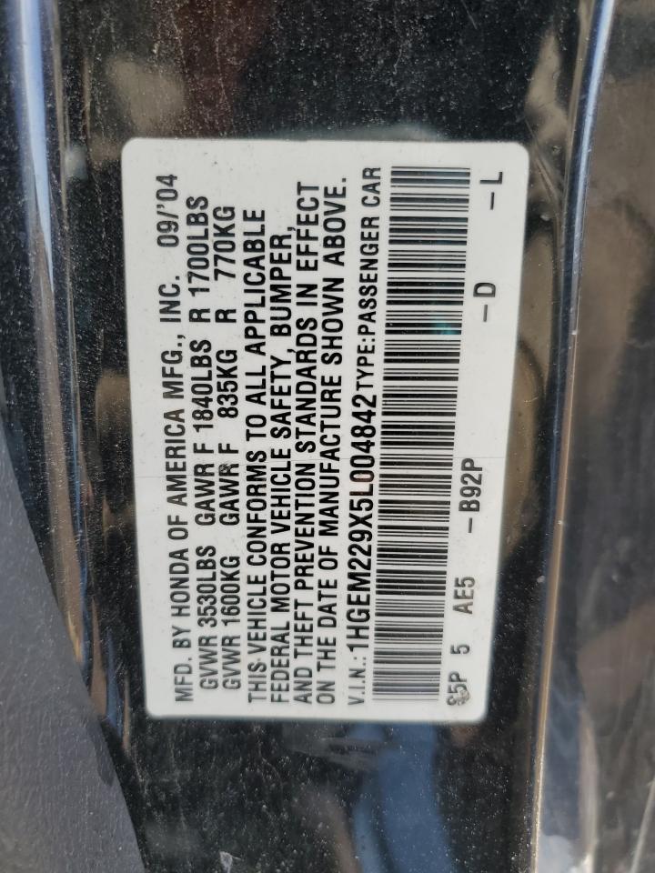 2005 HONDA CIVIC