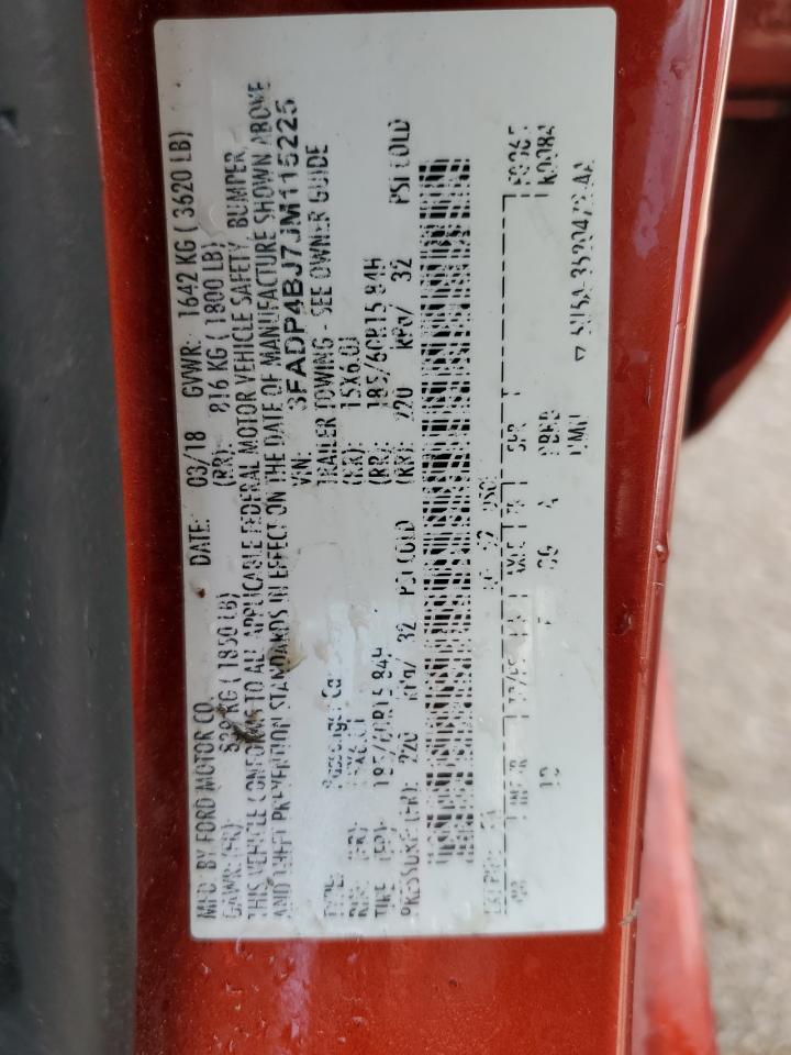2018 FORD Fiesta