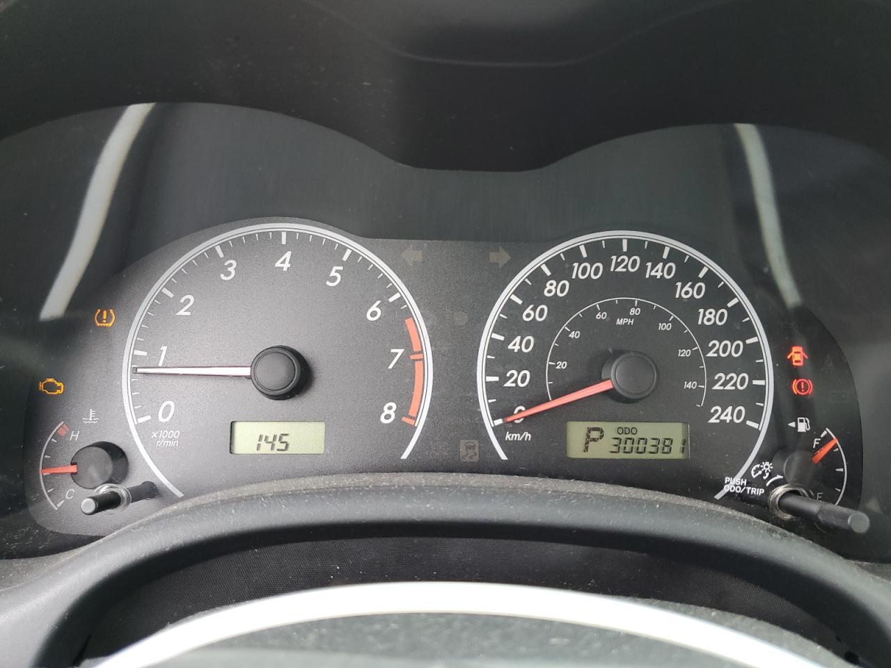 2009 TOYOTA COROLLA