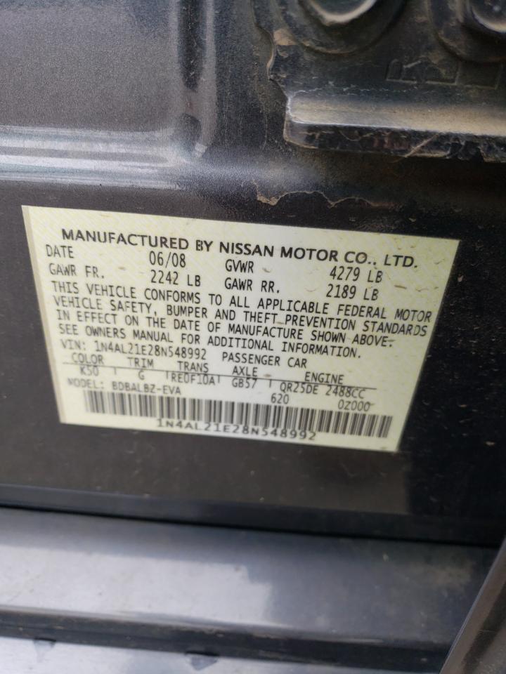 2008 NISSAN ALTIMA