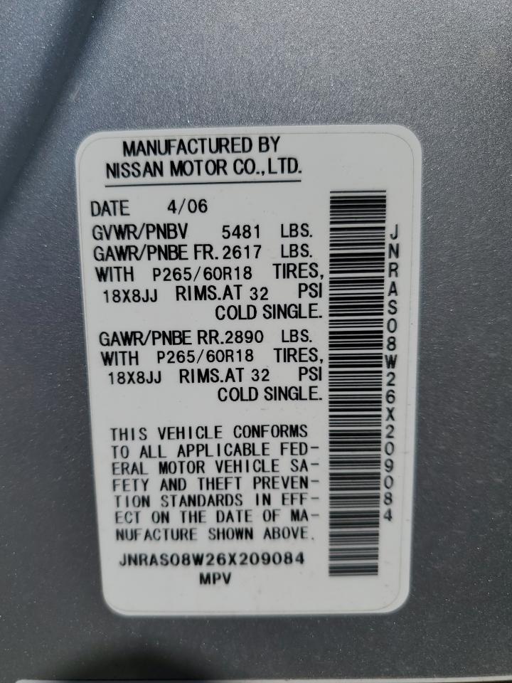 2006 INFINITI FX35