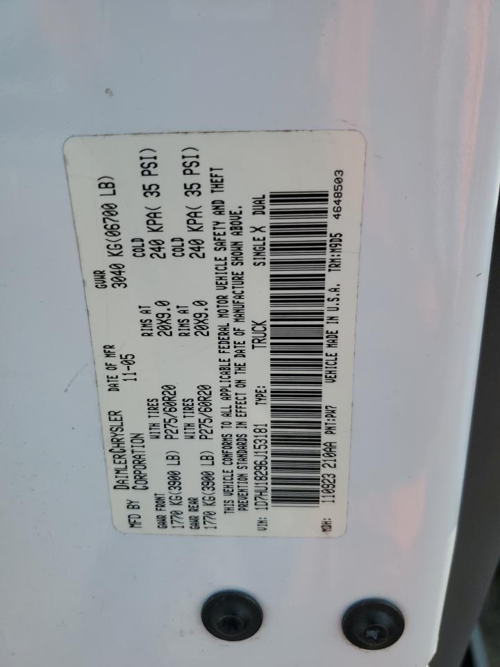 2006 DODGE RAM 1500