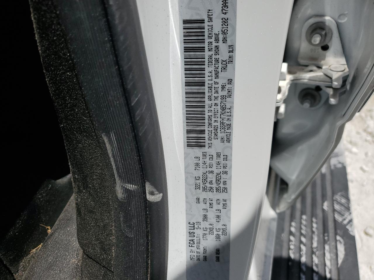 2019 RAM 1500
