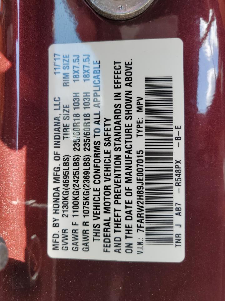 2018 HONDA CR-V