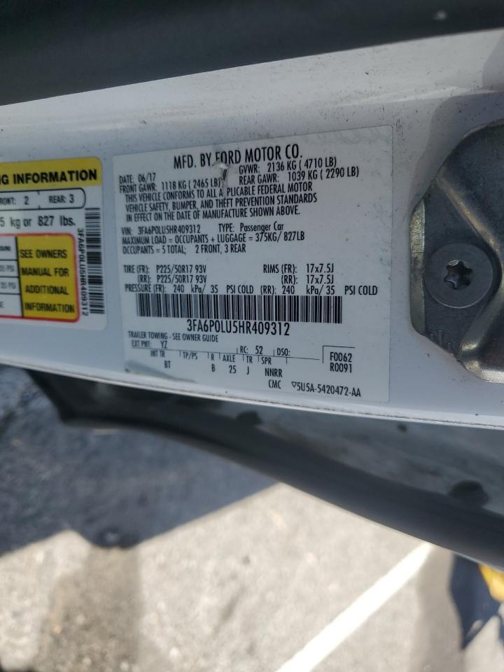 2017 FORD FUSION