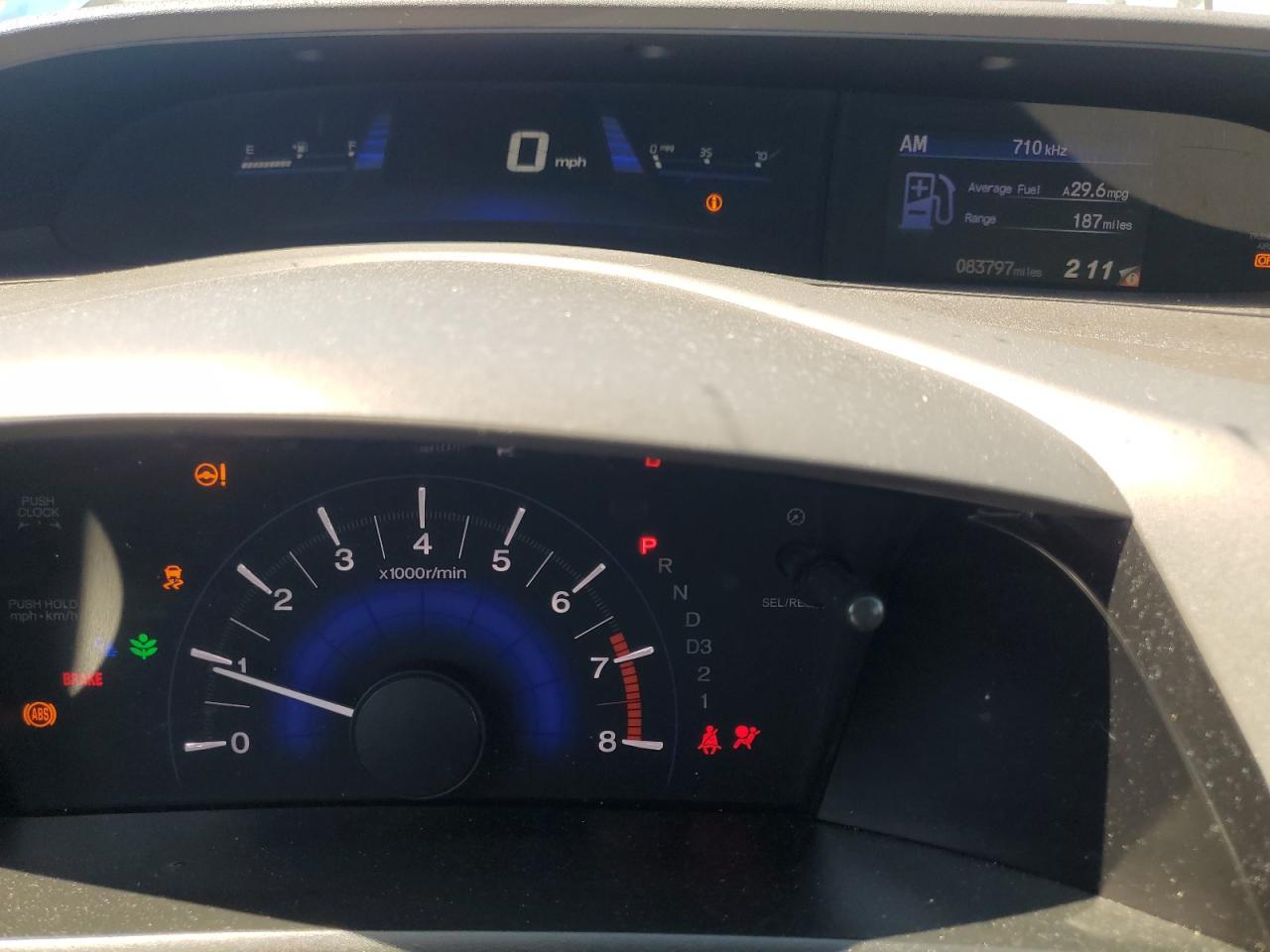 2012 HONDA CIVIC
