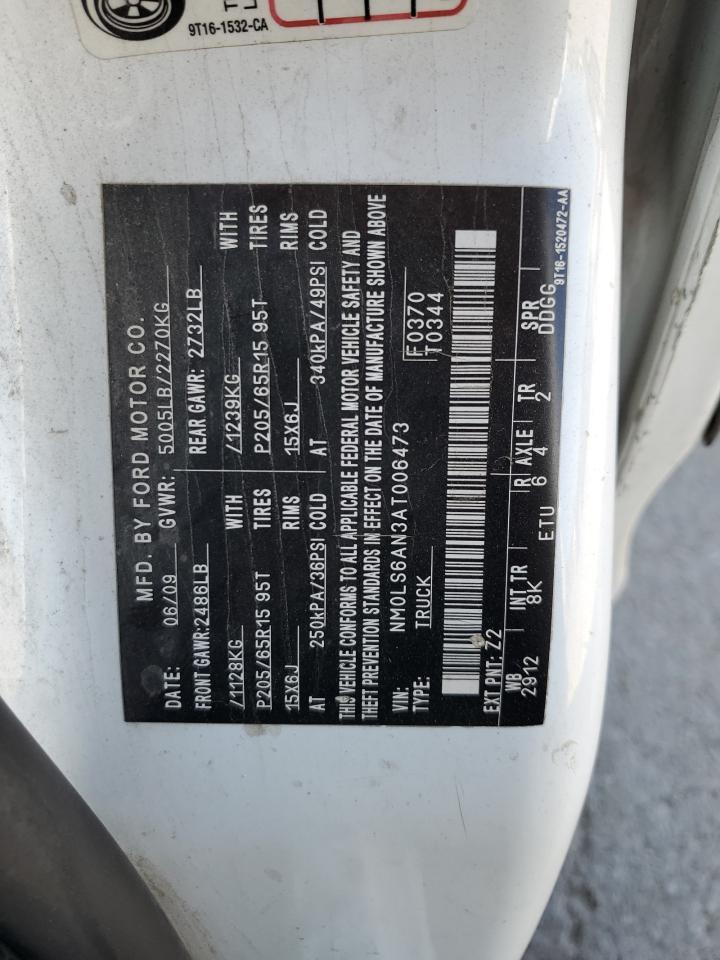 2010 FORD TRANSIT CONNECT