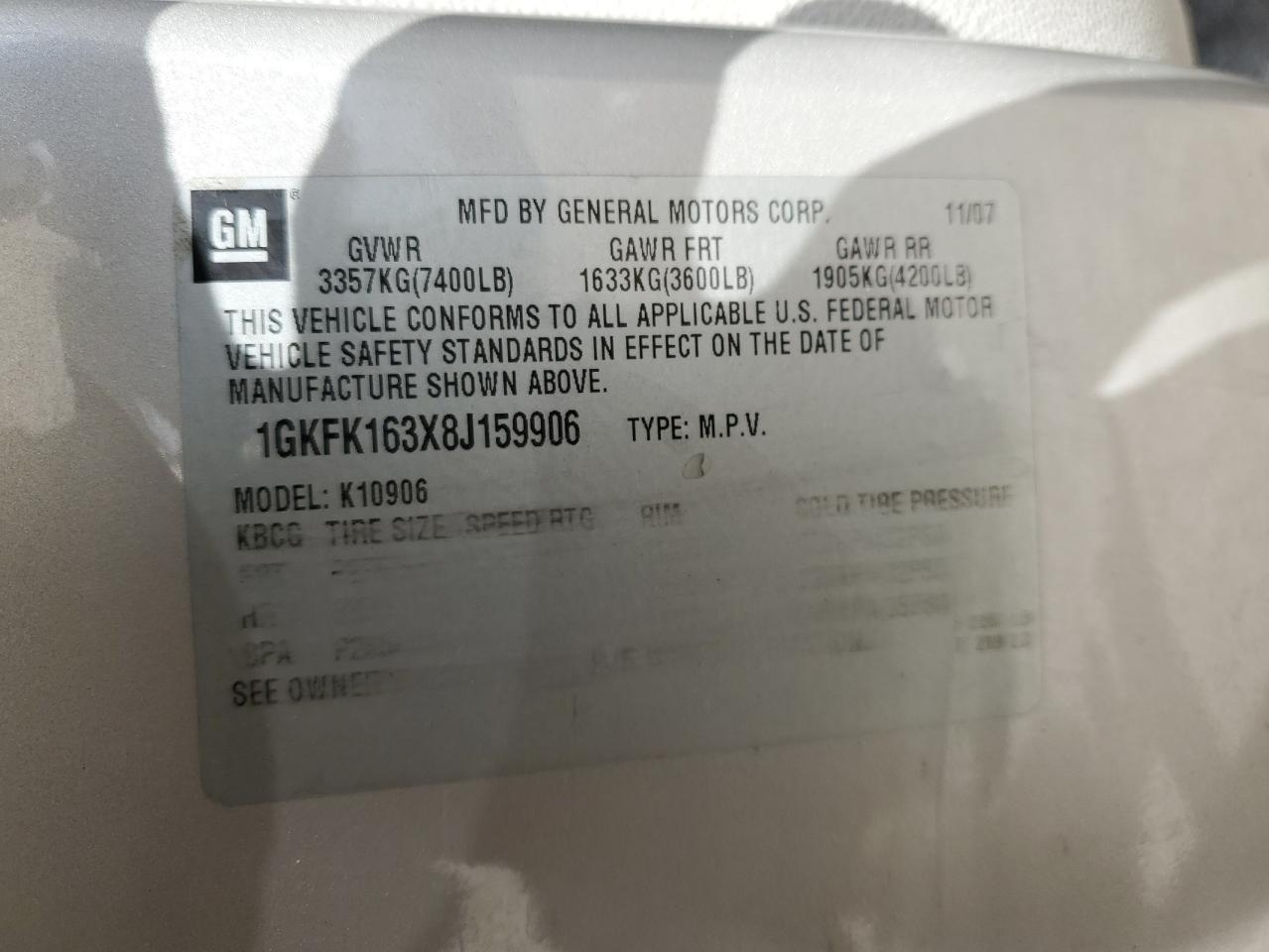 2008 GMC Yukon