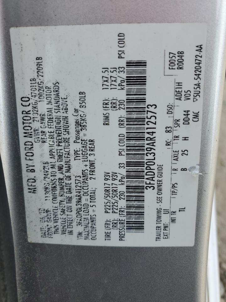 2010 FORD FUSION