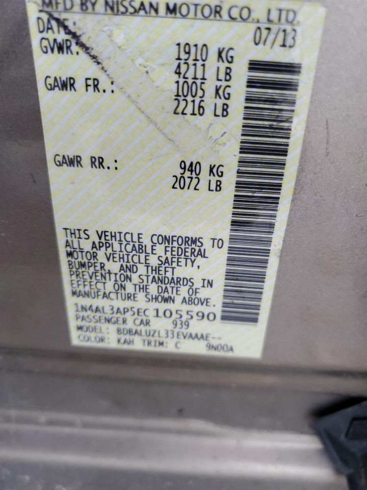 2014 NISSAN ALTIMA