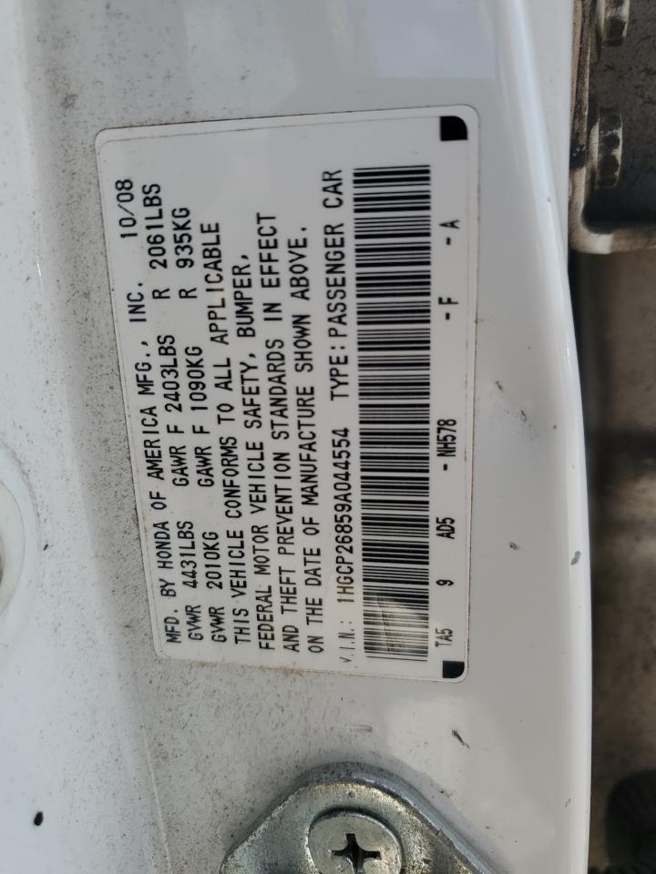 2009 HONDA ACCORD