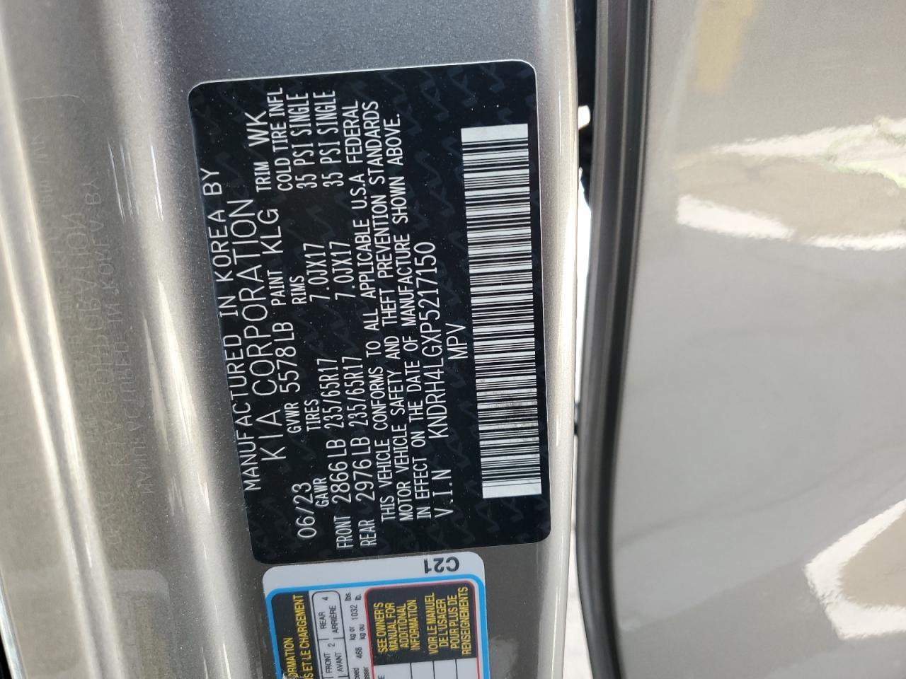 2023 KIA SORENTO