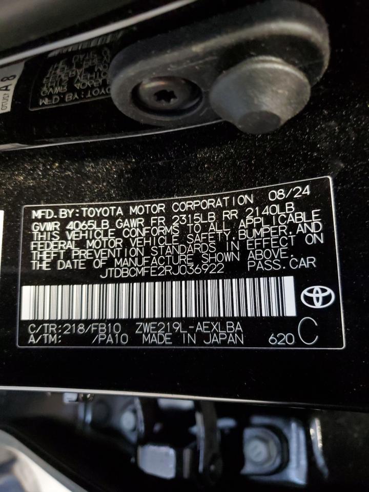 2024 TOYOTA COROLLA