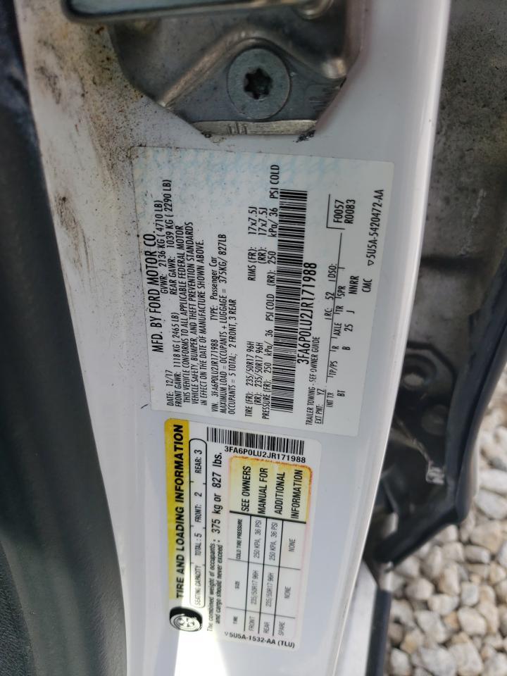 2018 FORD FUSION