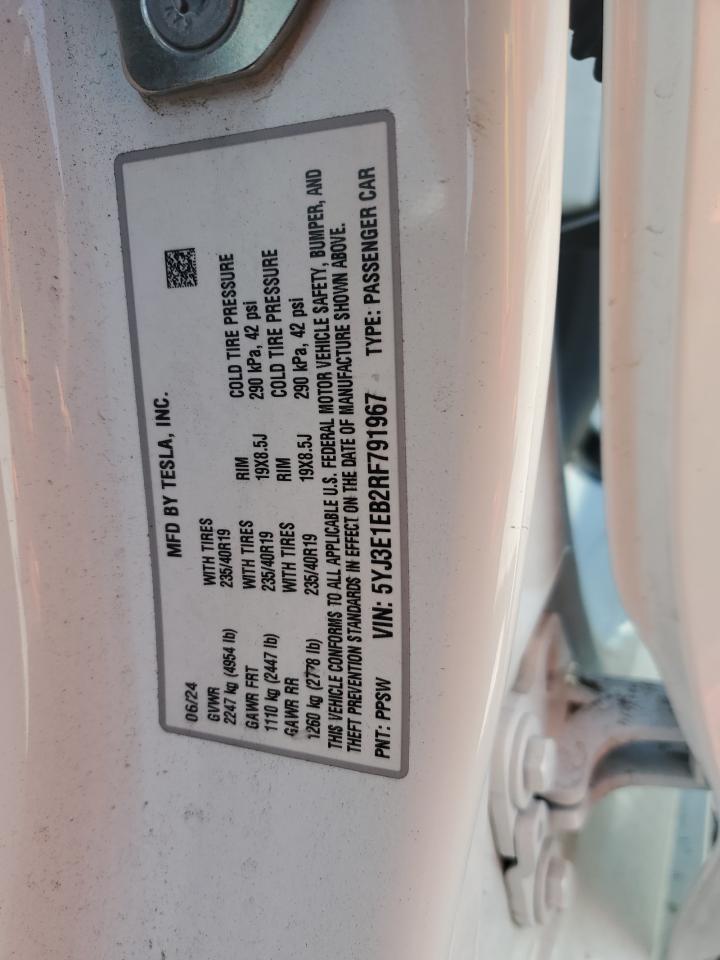 2024 TESLA MODEL 3