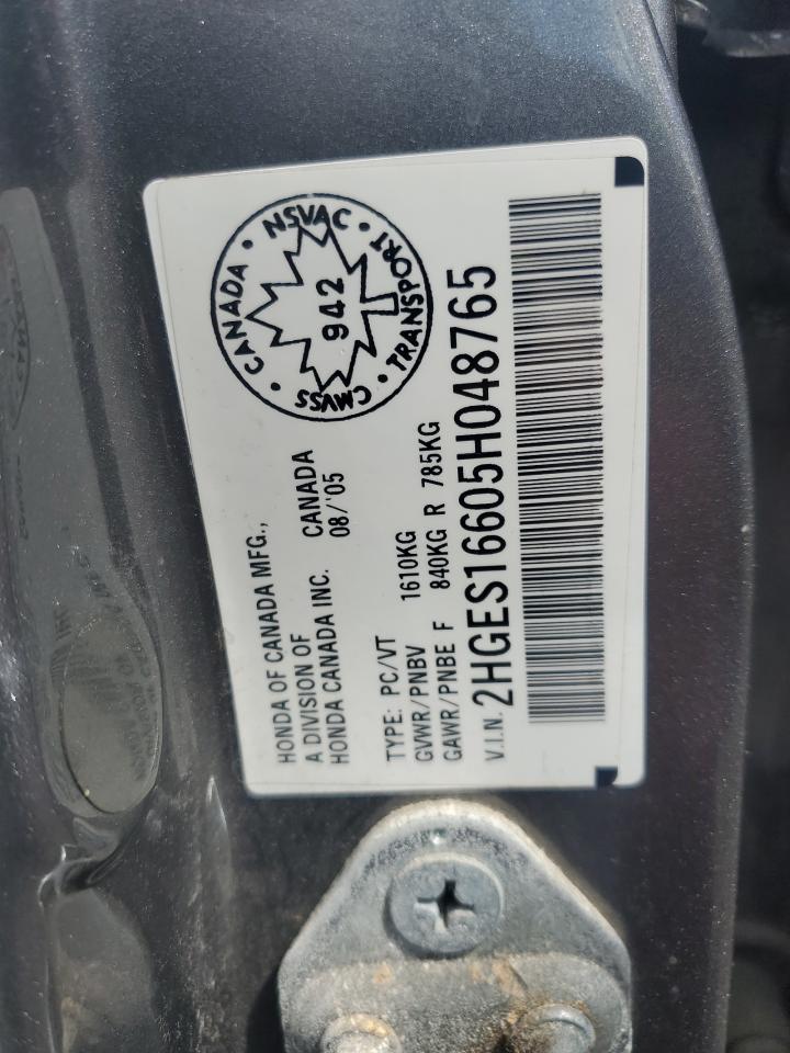 2005 HONDA CIVIC