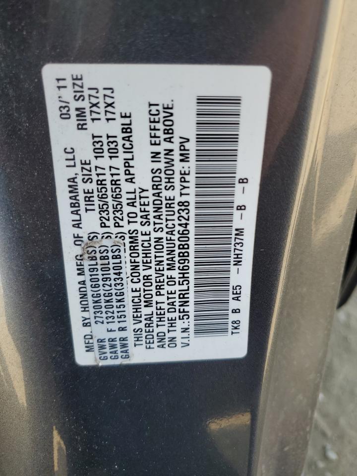 2011 HONDA ODYSSEY