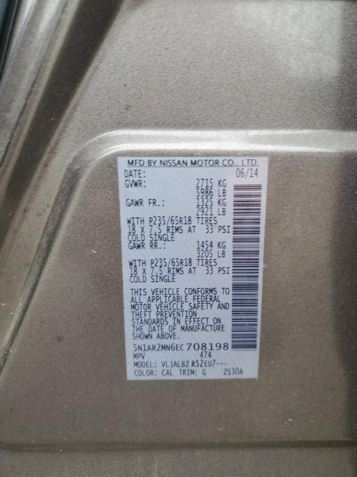2014 NISSAN PATHFINDER