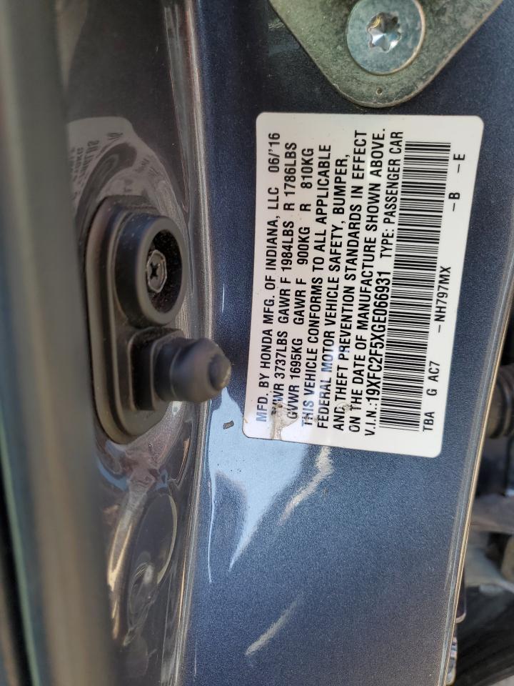 2016 HONDA CIVIC