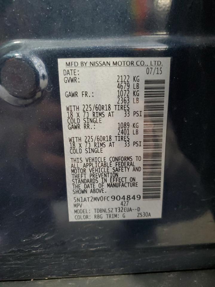 2015 NISSAN ROGUE