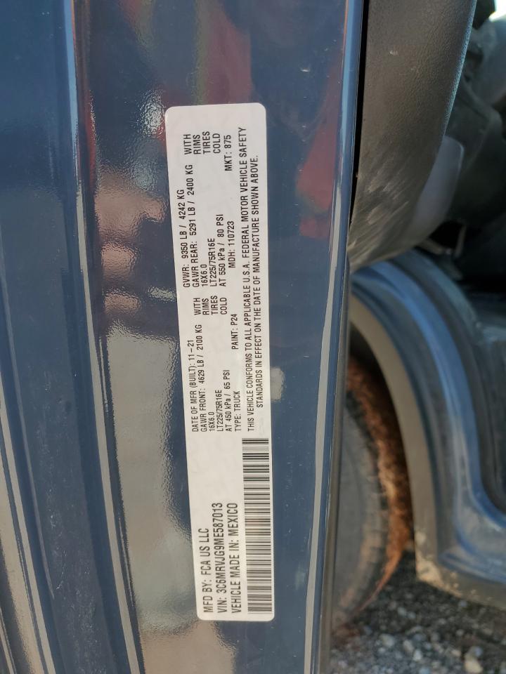 2021 RAM ProMaster 3500