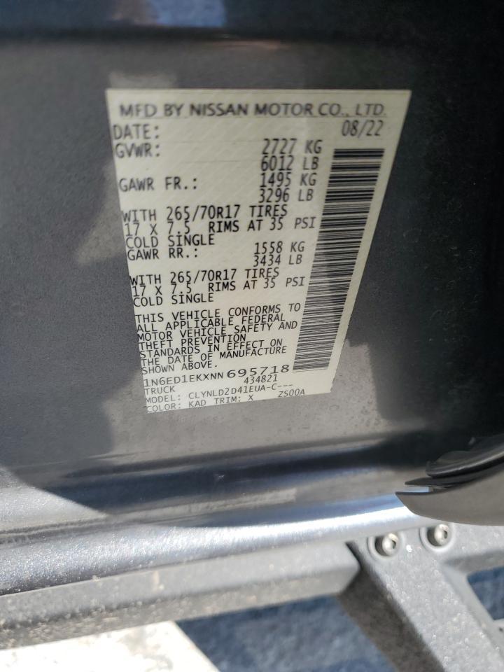 2022 NISSAN Frontier