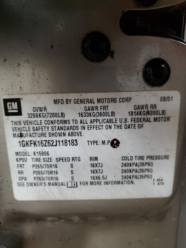2002 GMC Yukon XL