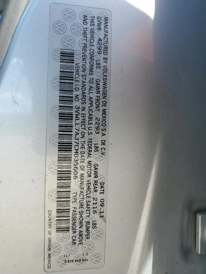 2012 VOLKSWAGEN JETTA