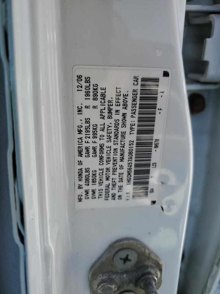 2007 HONDA ACCORD