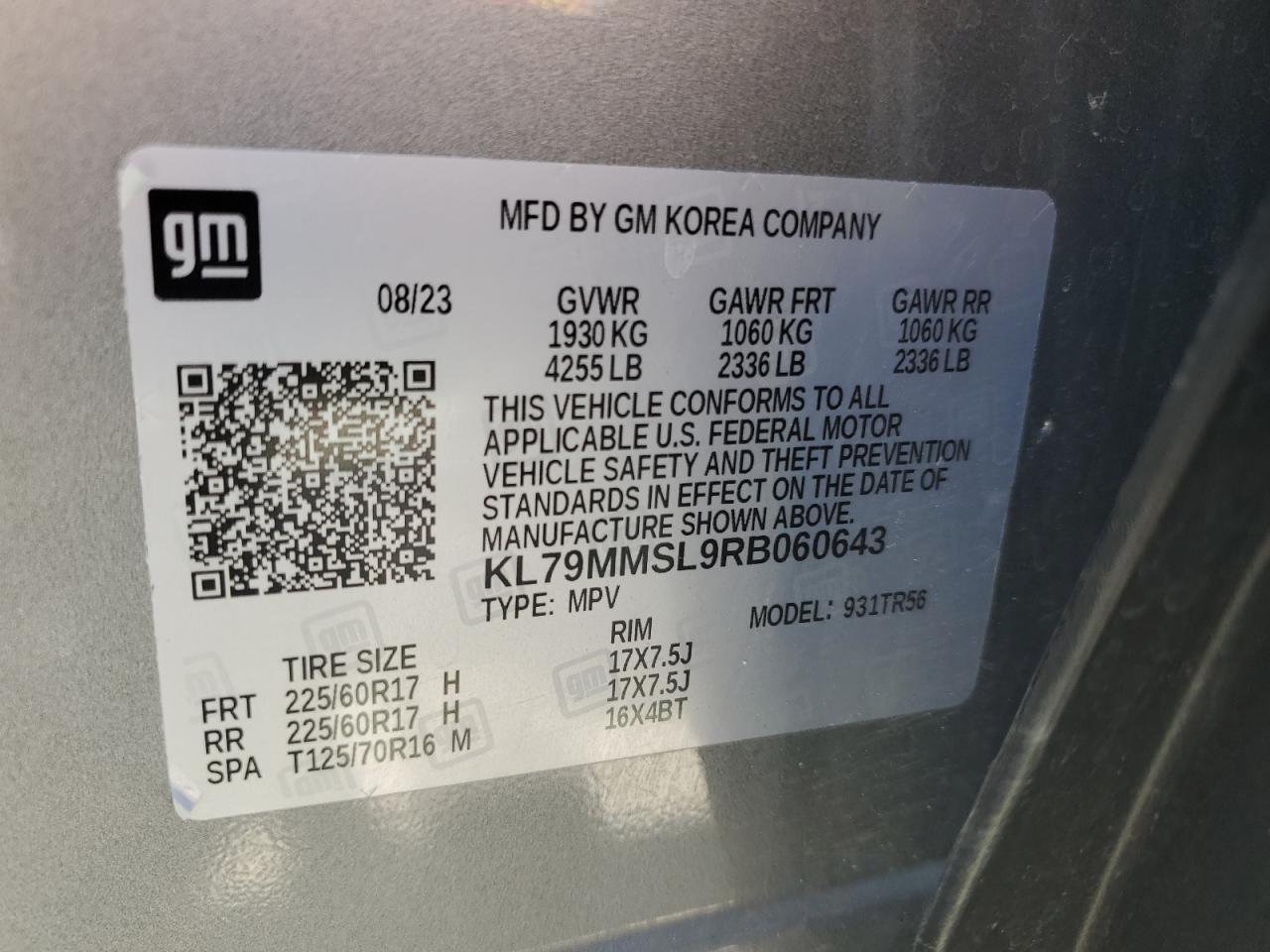 2024 CHEVROLET Trailblazer