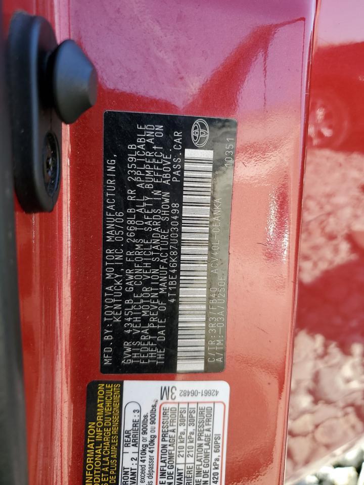 2007 TOYOTA CAMRY