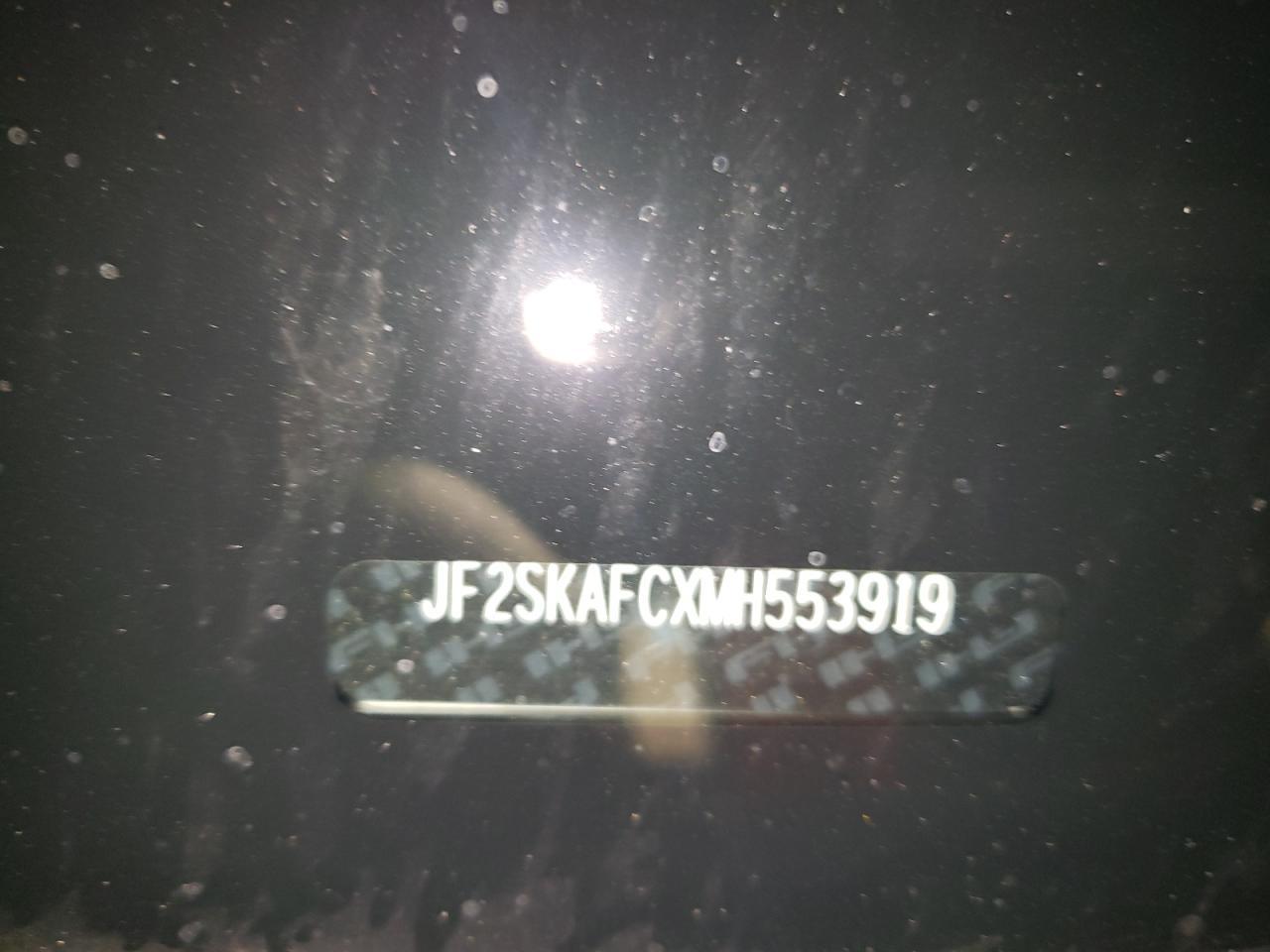 2021 SUBARU FORESTER