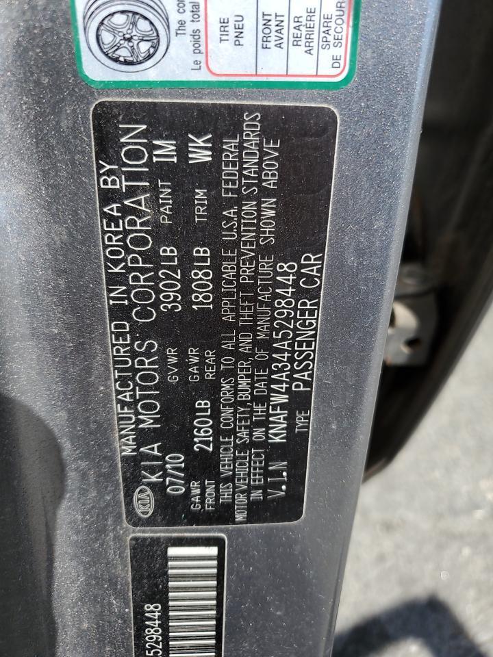 2010 KIA FORTE