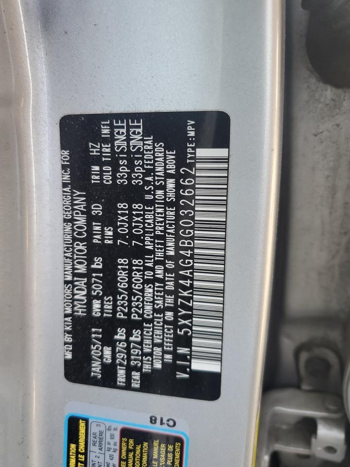 2011 HYUNDAI SANTA FE